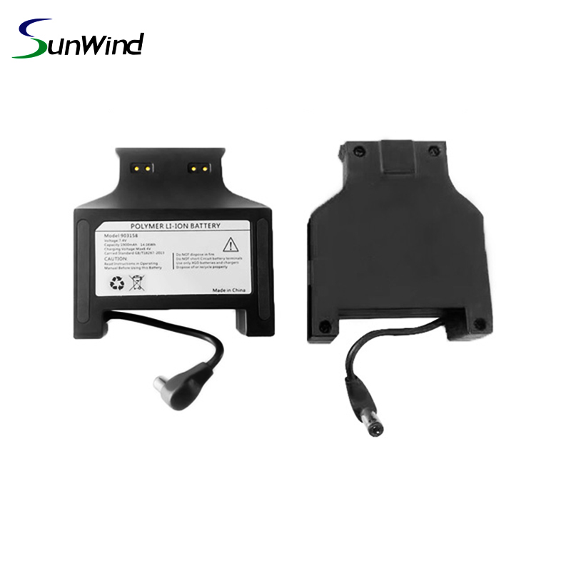 Li-ion Battery for Nexgo K320 Pos Machine Battery Case with Wire 7.4V 1900mAh
